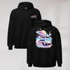 Cosmic Cruiser Hoodie Soft – Farbe Schwarz – Ansicht 1