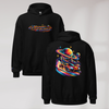 Cosmic Cruiser Hoodie Vibrant – Farbe Schwarz – Ansicht 1