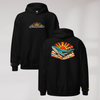 Cosmic Dreamer Hoodie Retro – Farbe Schwarz – Ansicht 1