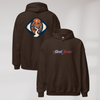 Street Seeker Hoodie Retro – Farbe Dunkle Schokolade – Ansicht 1