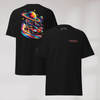 Cosmic Cruiser T-Shirt Vibrant – Farbe Schwarz – Ansicht 1