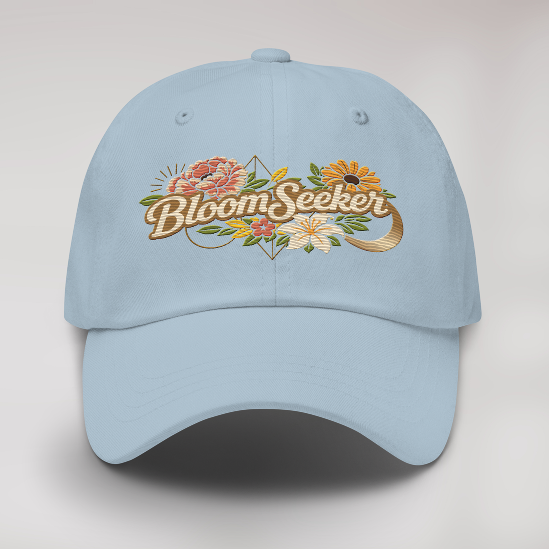 Bloom Seeker Cap Soft – Farbe Hellblau – Ansicht 1