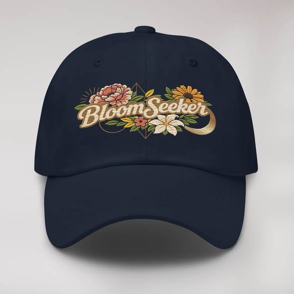 Bloom Seeker Cap Soft – Farbe Navy – Ansicht 3