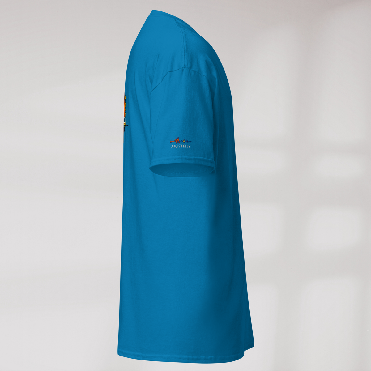 Pulse Wanderer T-Shirt Retro – Farbe Saphir – Ansicht 2