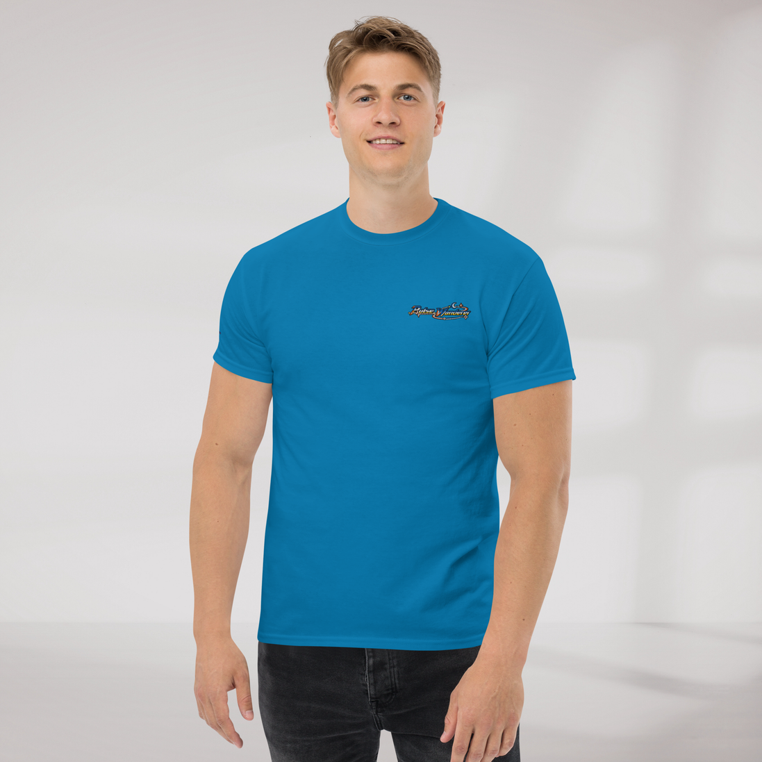 Pulse Wanderer T-Shirt Retro – Farbe Saphir – Ansicht 6