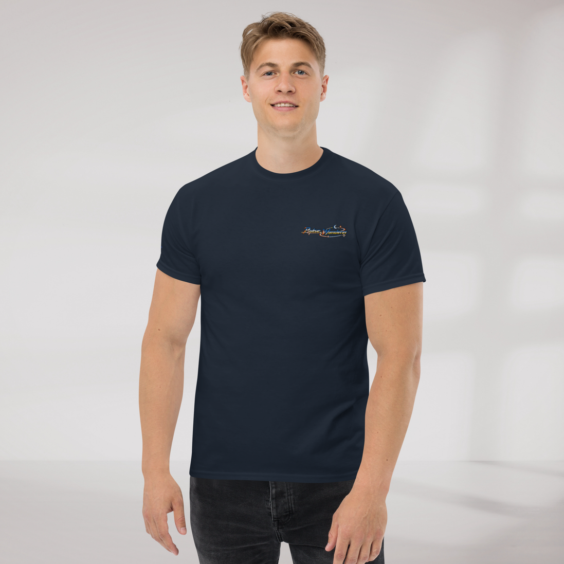 Pulse Wanderer T-Shirt Retro – Farbe Navy – Ansicht 6