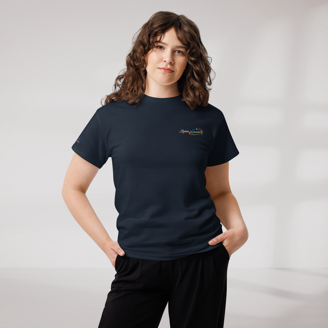 Pulse Wanderer T-Shirt Retro – Farbe Navy – Ansicht 8