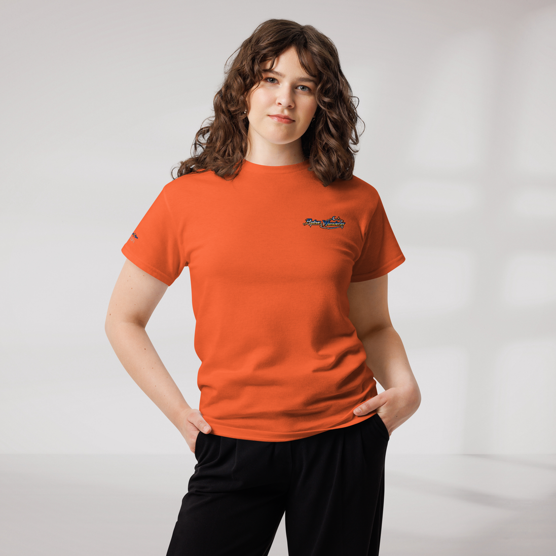 Pulse Wanderer T-Shirt Retro – Farbe Orange – Ansicht 8