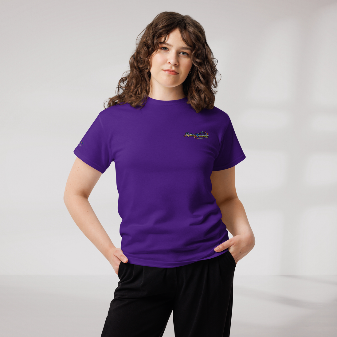 Pulse Wanderer T-Shirt Retro – Farbe Lila – Ansicht 8