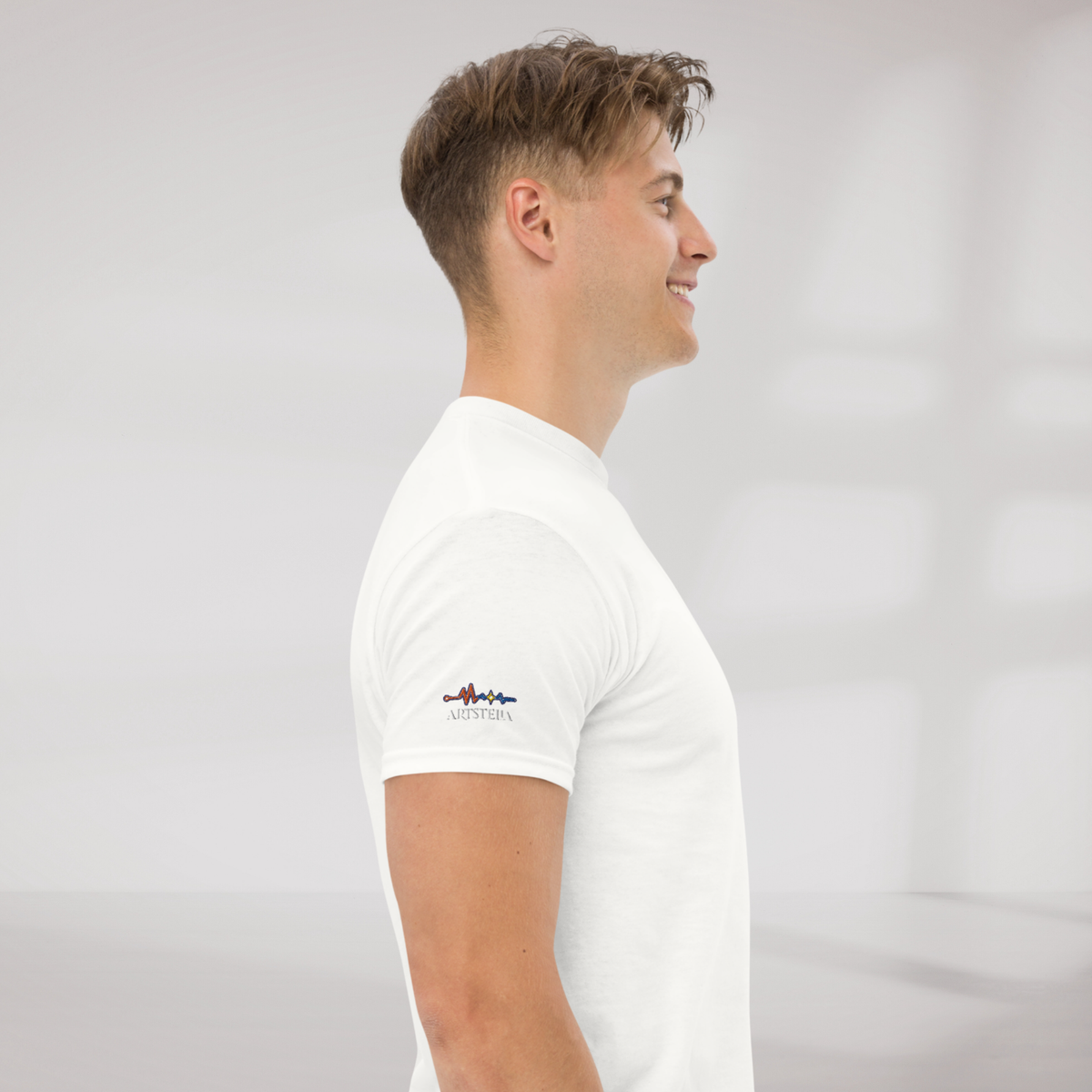 Pulse Wanderer T-Shirt Retro – Farbe Weiß – Ansicht 4