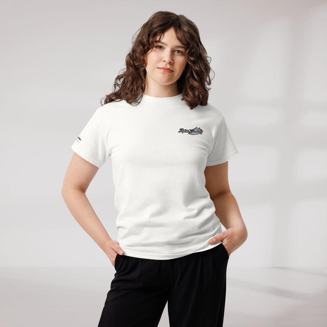 Pulse Wanderer T-Shirt Retro – Farbe Weiß – Ansicht 8