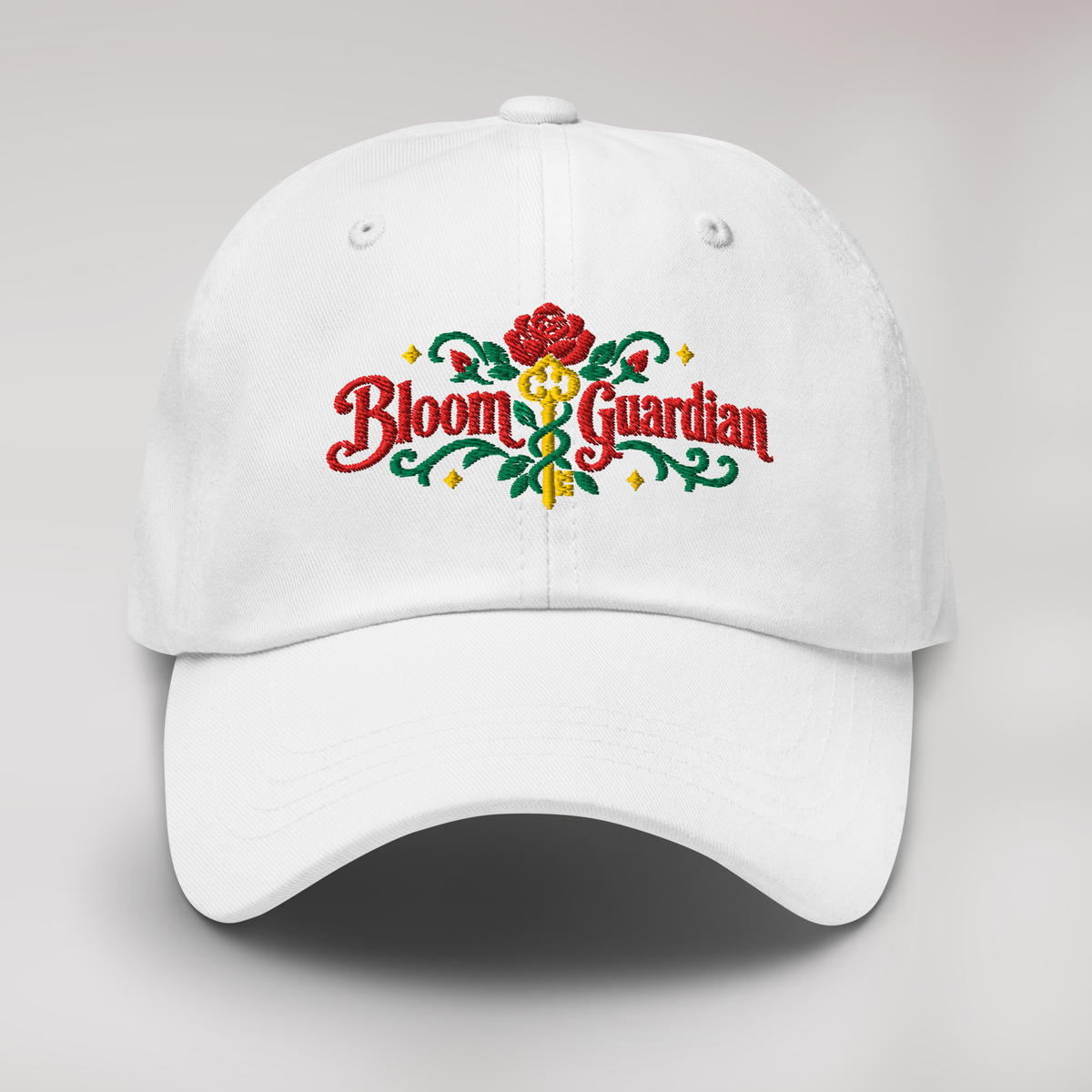 Bloom Guardian Cap Retro – Farbe Weiß – Ansicht 1