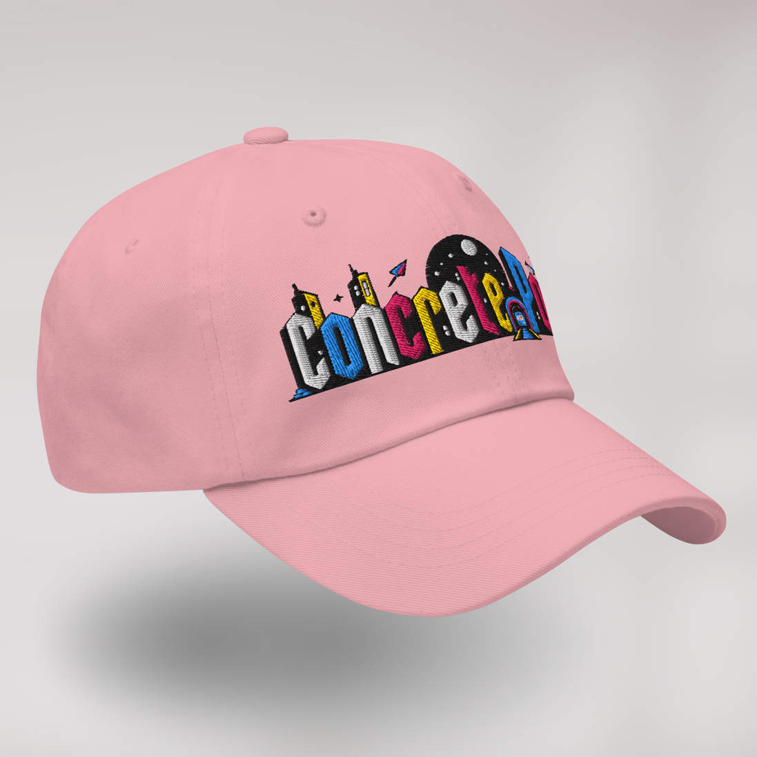 Concrete Poet Cap Vibrant – Farbe Pink – Ansicht 3