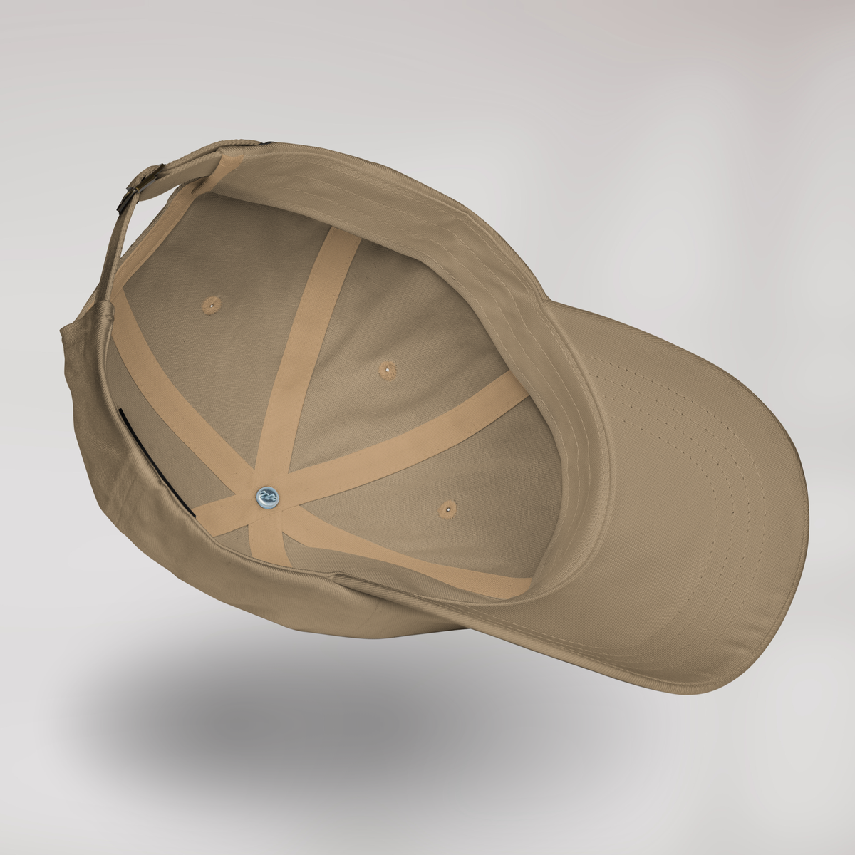 Concrete Poet Cap Retro – Farbe Khaki – Ansicht 2