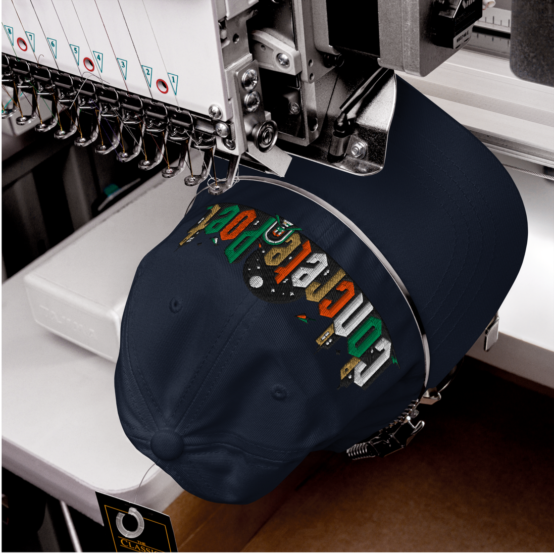 Concrete Poet Cap Retro – Farbe Navy – Ansicht 5
