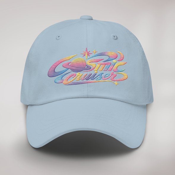Cosmic Cruiser Cap Soft – Farbe Hellblau – Ansicht 1