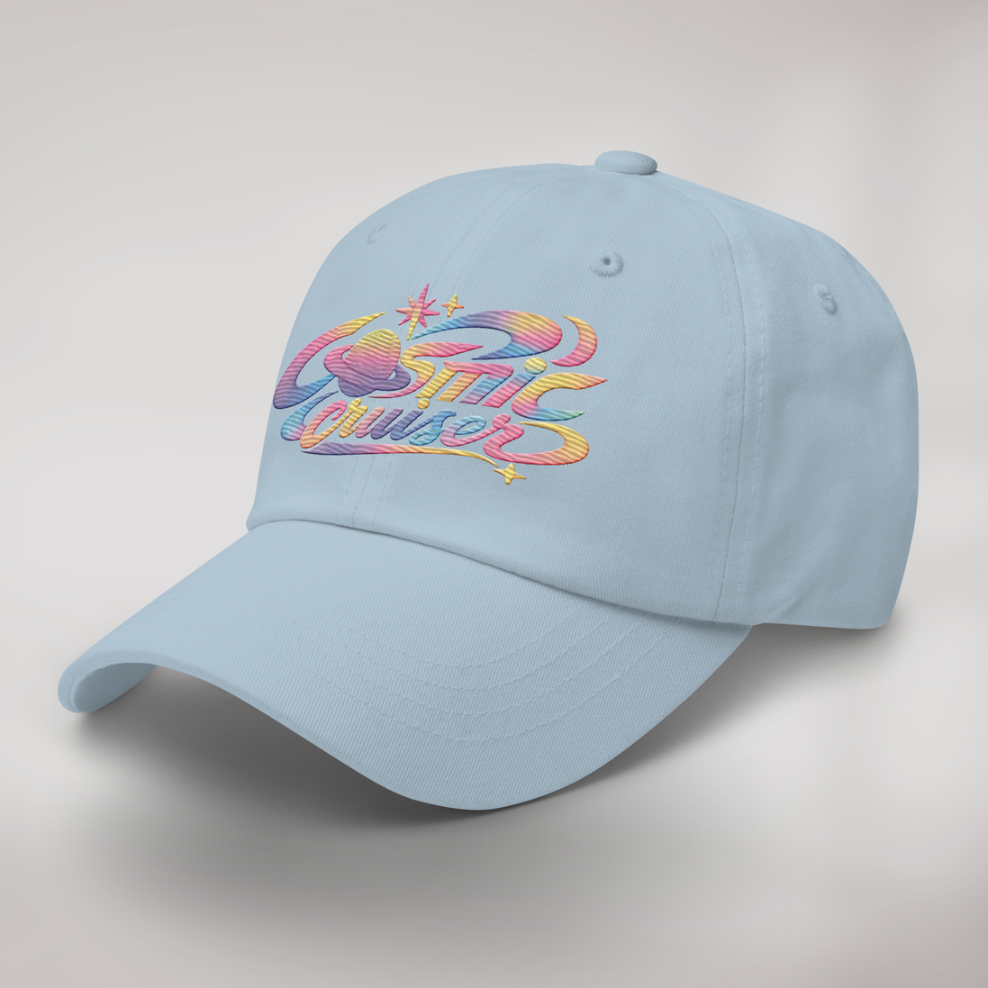 Cosmic Cruiser Cap Soft – Farbe Hellblau – Ansicht 4