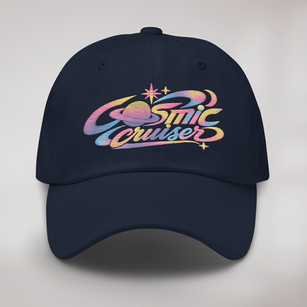 Cosmic Cruiser Cap Soft – Farbe Navy – Ansicht 1
