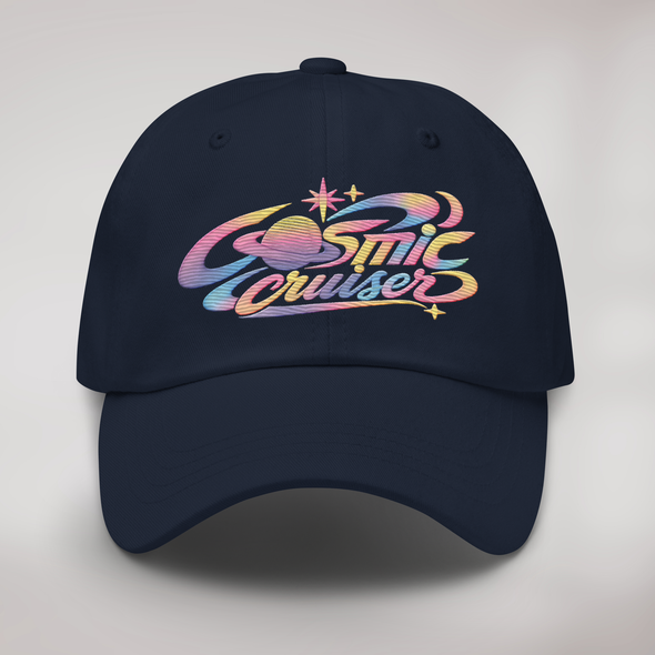 Cosmic Cruiser Cap Soft – Farbe Navy – Ansicht 1