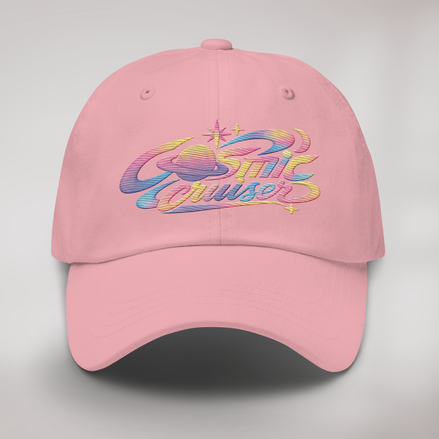 Cosmic Cruiser Cap Soft – Farbe Pink – Ansicht 1