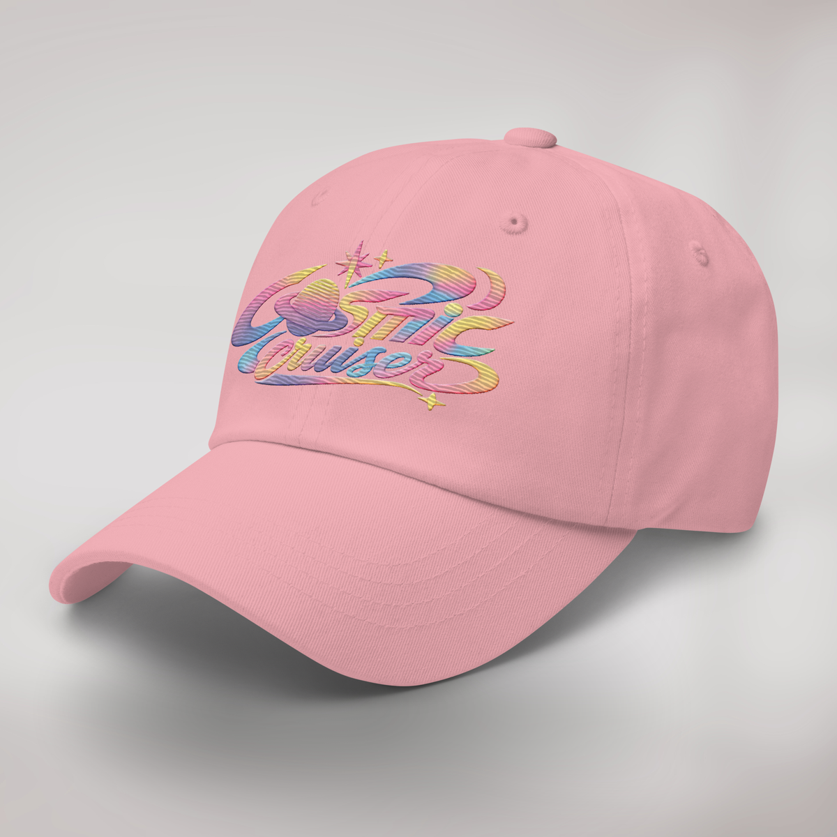 Cosmic Cruiser Cap Soft – Farbe Pink – Ansicht 3