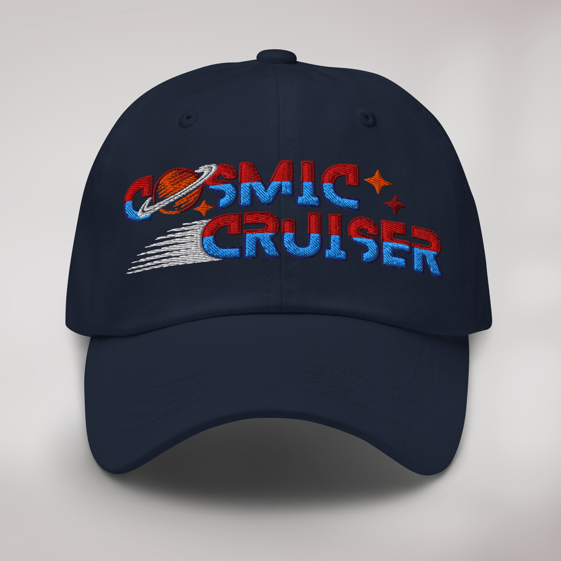 Cosmic Cruiser Cap Retro – Farbe Navy – Ansicht 1