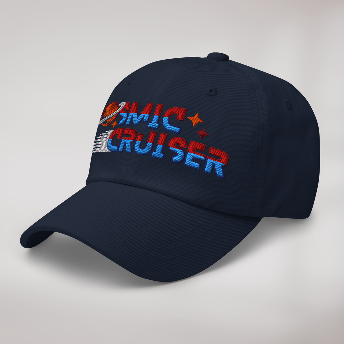 Cosmic Cruiser Cap Retro – Farbe Navy – Ansicht 3