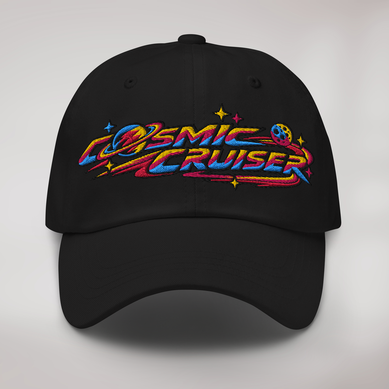 Cosmic Cruiser Cap Vibrant – Farbe Schwarz – Ansicht 1