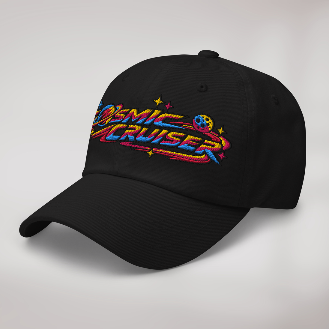 Cosmic Cruiser Cap Vibrant – Farbe Schwarz – Ansicht 3