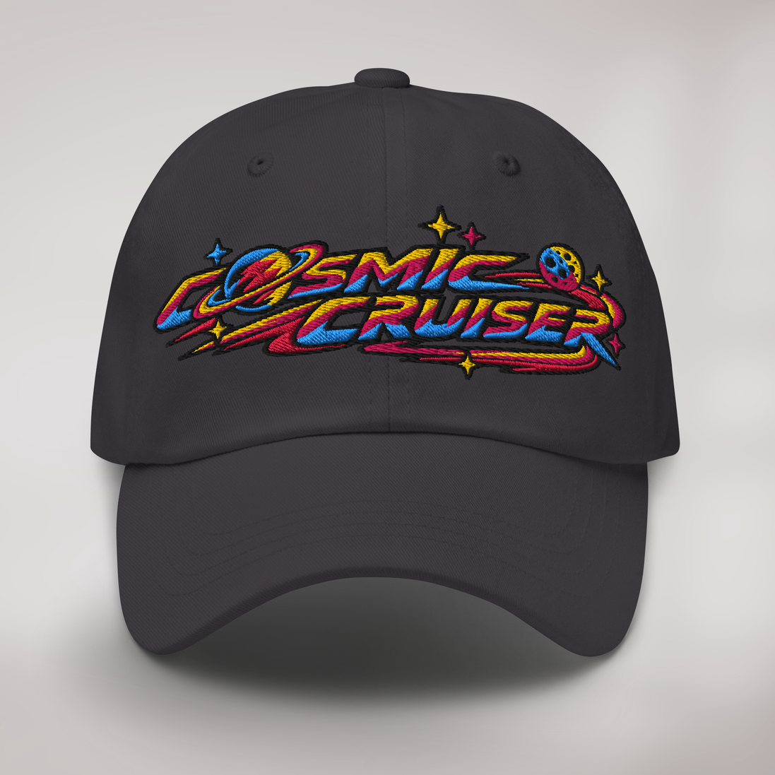 Cosmic Cruiser Cap Vibrant – Farbe Dunkelgrau – Ansicht 1