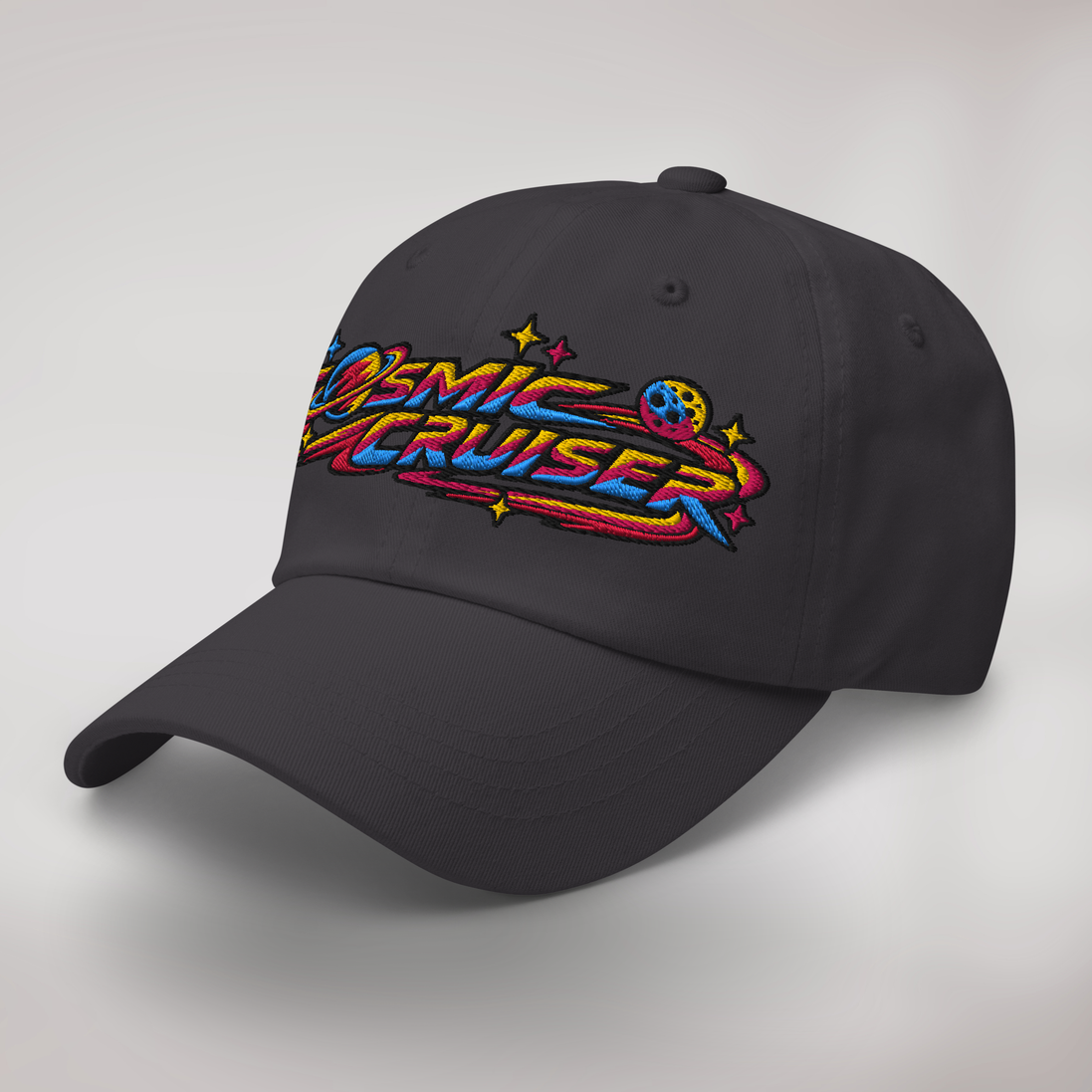 Cosmic Cruiser Cap Vibrant – Farbe Dunkelgrau – Ansicht 3