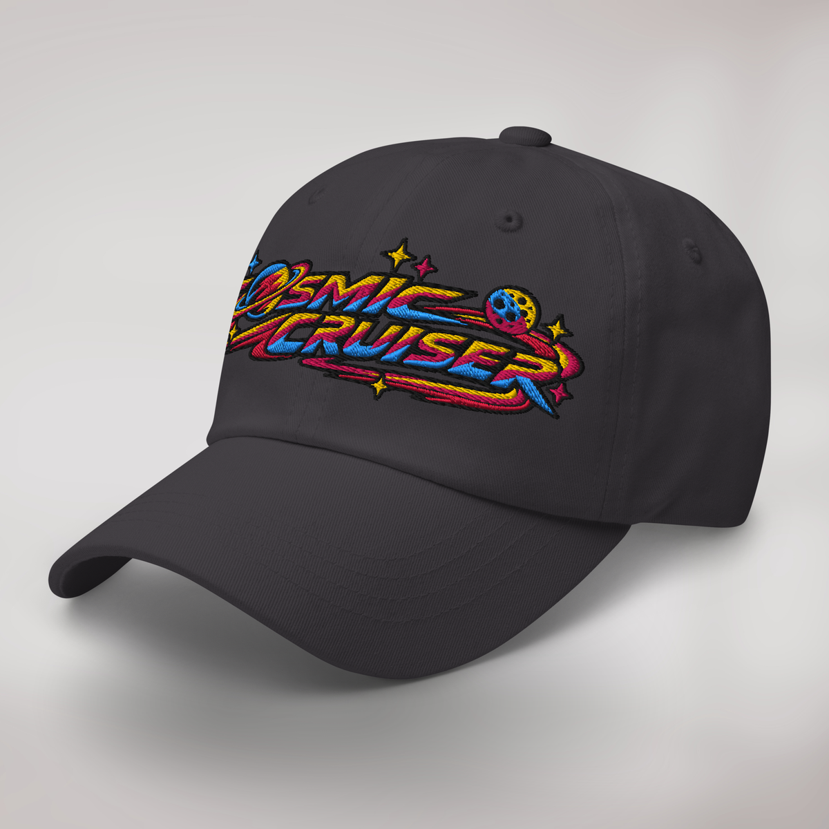 Cosmic Cruiser Cap Vibrant – Farbe Dunkelgrau – Ansicht 3