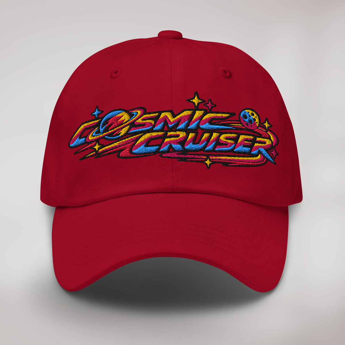 Cosmic Cruiser Cap Vibrant – Farbe Cranberry – Ansicht 1