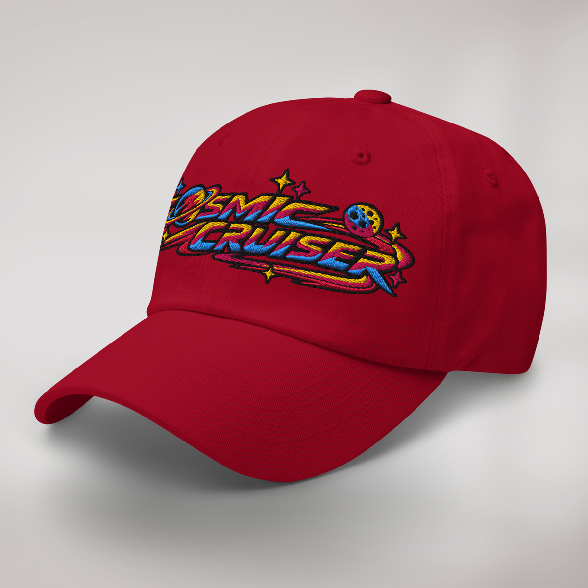 Cosmic Cruiser Cap Vibrant – Farbe Cranberry – Ansicht 3