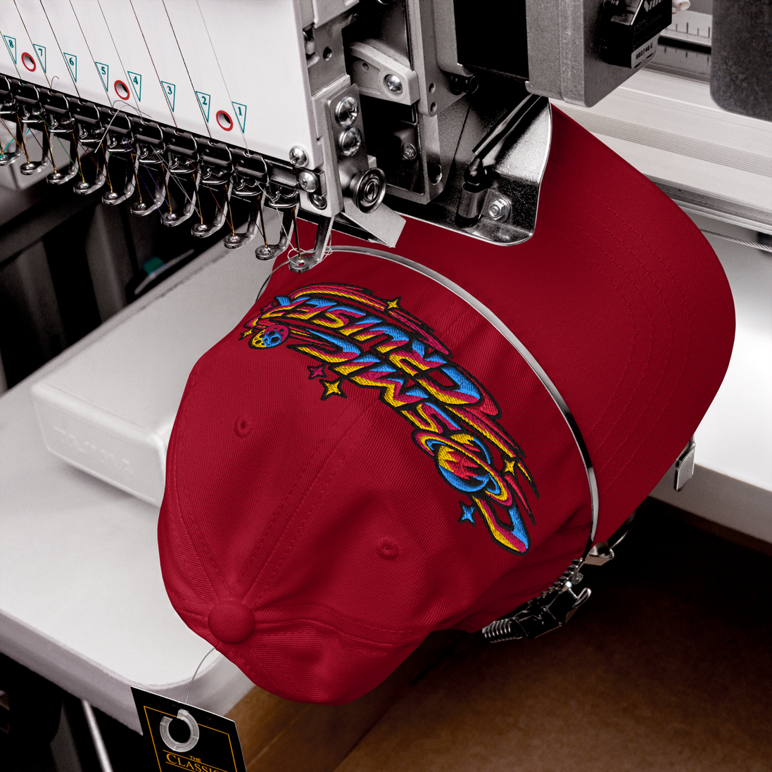 Cosmic Cruiser Cap Vibrant – Farbe Cranberry – Ansicht 5