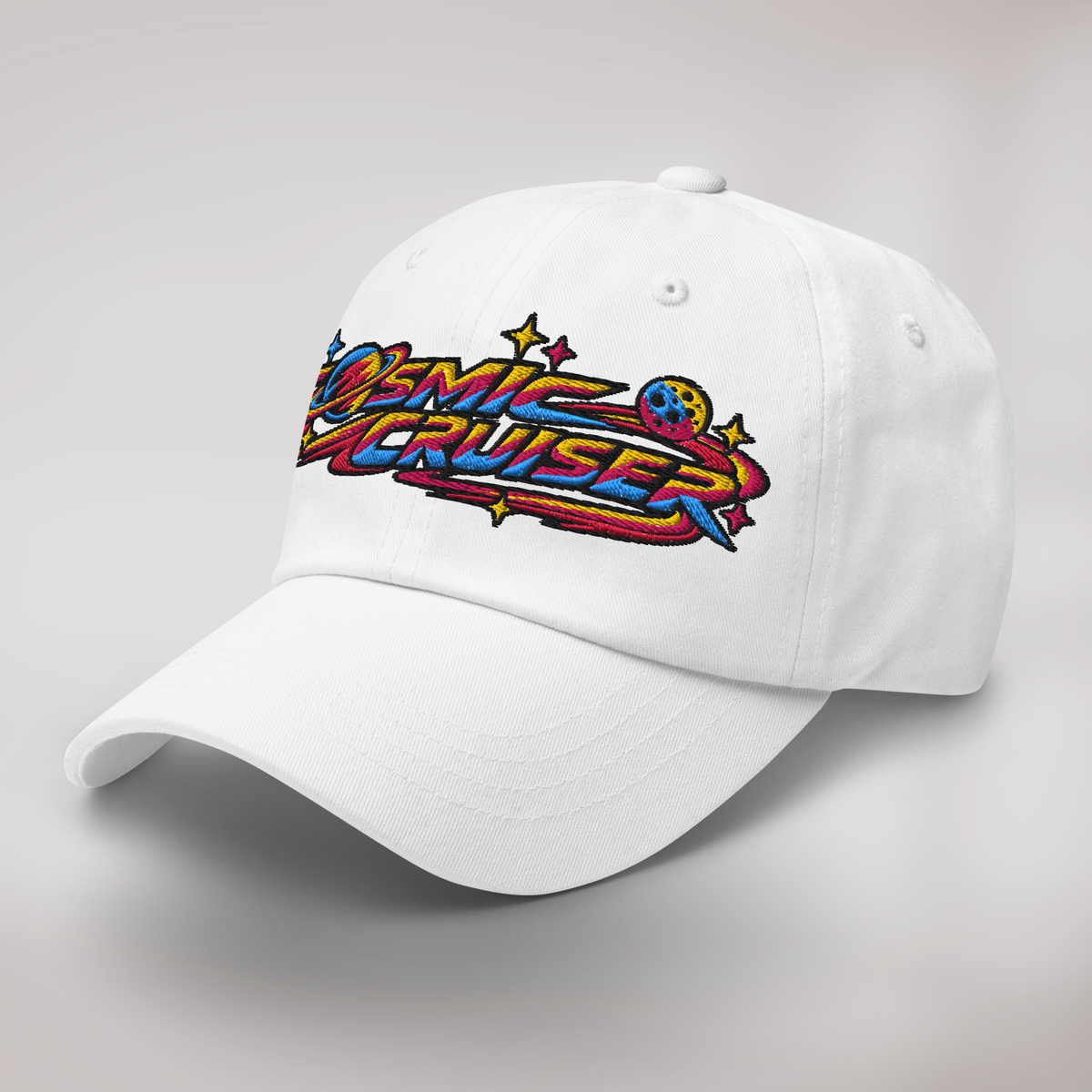 Cosmic Cruiser Cap Vibrant – Farbe Weiß – Ansicht 3