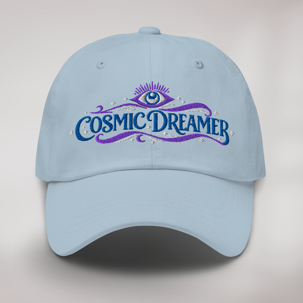 Cosmic Dreamer Cap Mystisch – Farbe Hellblau – Ansicht 1