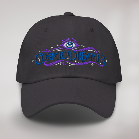 Cosmic Dreamer Cap Mystisch – Farbe Dunkelgrau – Ansicht 1