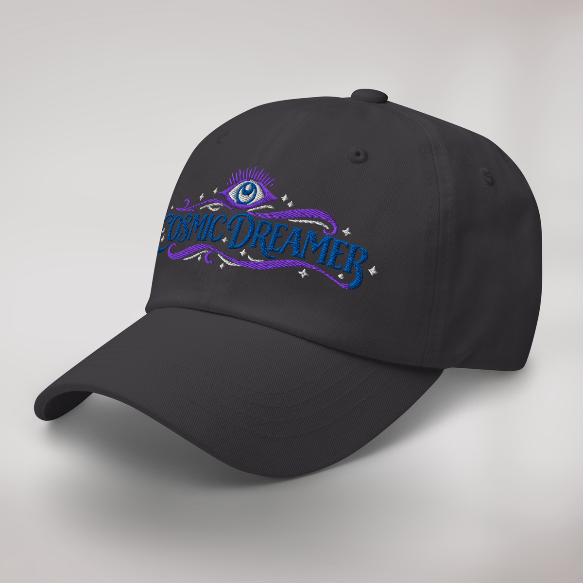 Cosmic Dreamer Cap Mystisch – Farbe Dunkelgrau – Ansicht 3