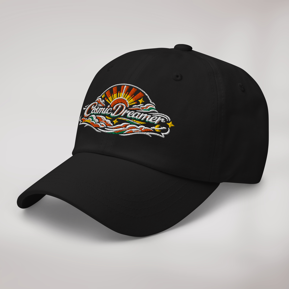 Cosmic Dreamer Cap Retro – Farbe Schwarz – Ansicht 3