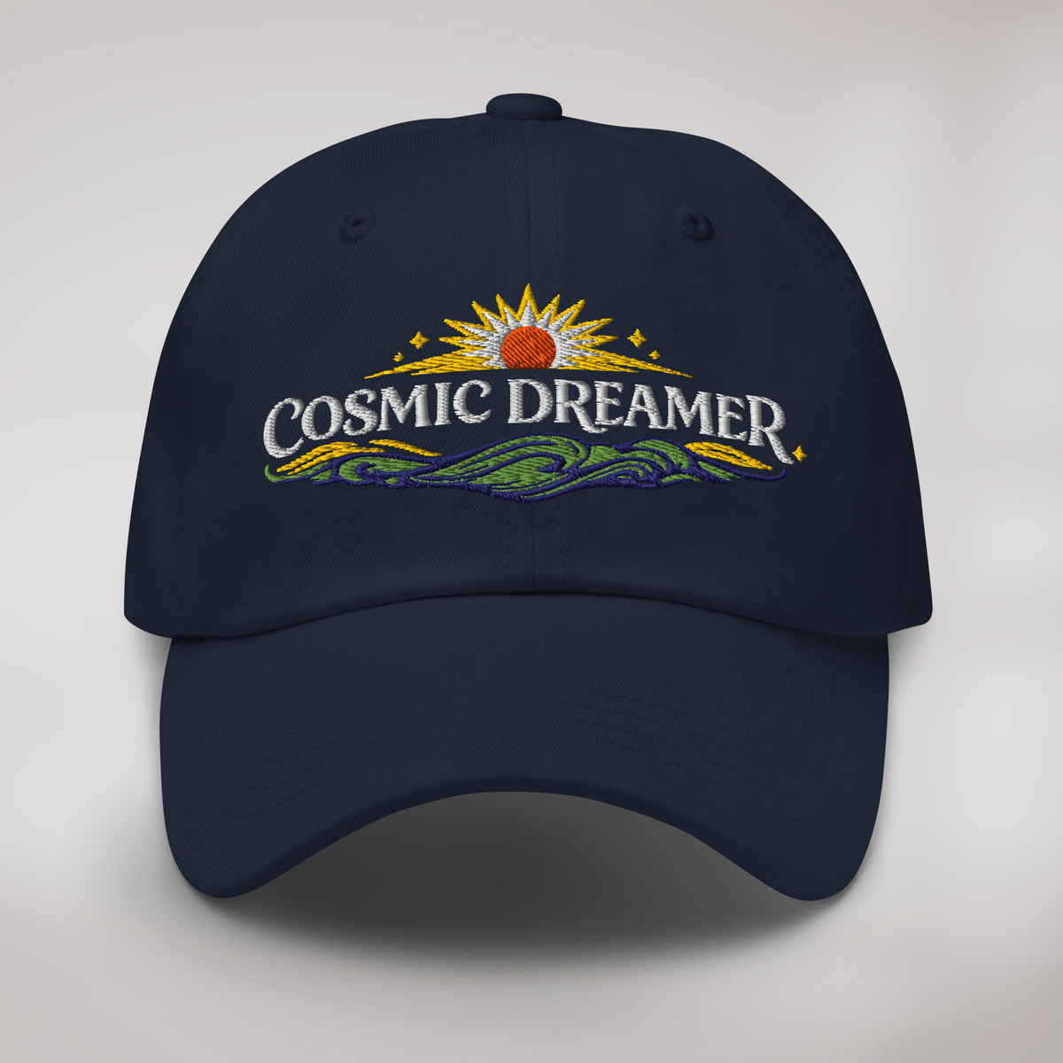 Cosmic Dreamer Cap Vibrant Grün ver. – Farbe Navy – Ansicht 1
