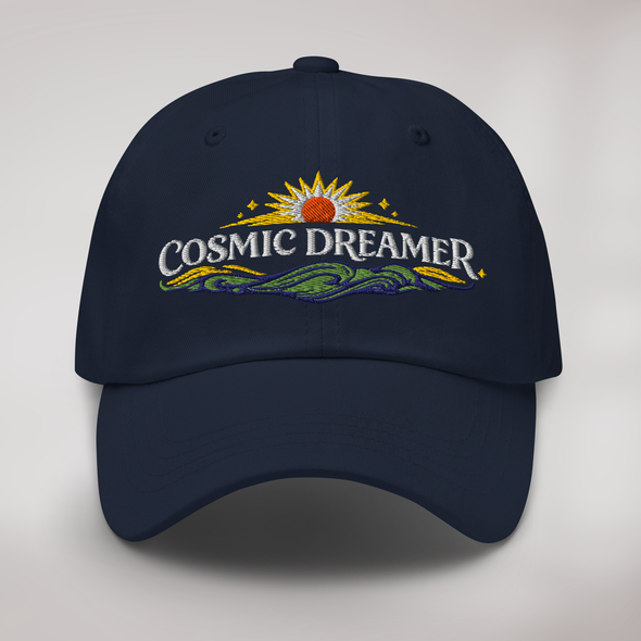Cosmic Dreamer Cap Vibrant Grün ver. – Farbe Navy – Ansicht 1