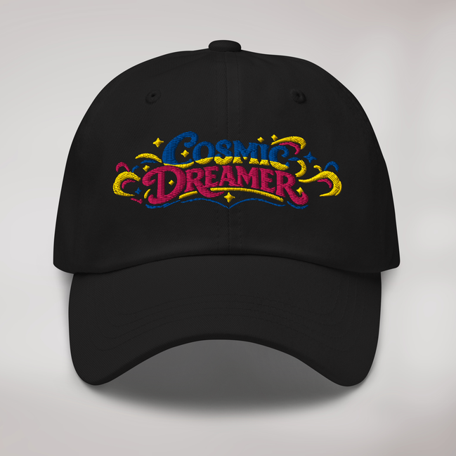 Cosmic Dreamer Cap Vibrant – Farbe Schwarz – Ansicht 1
