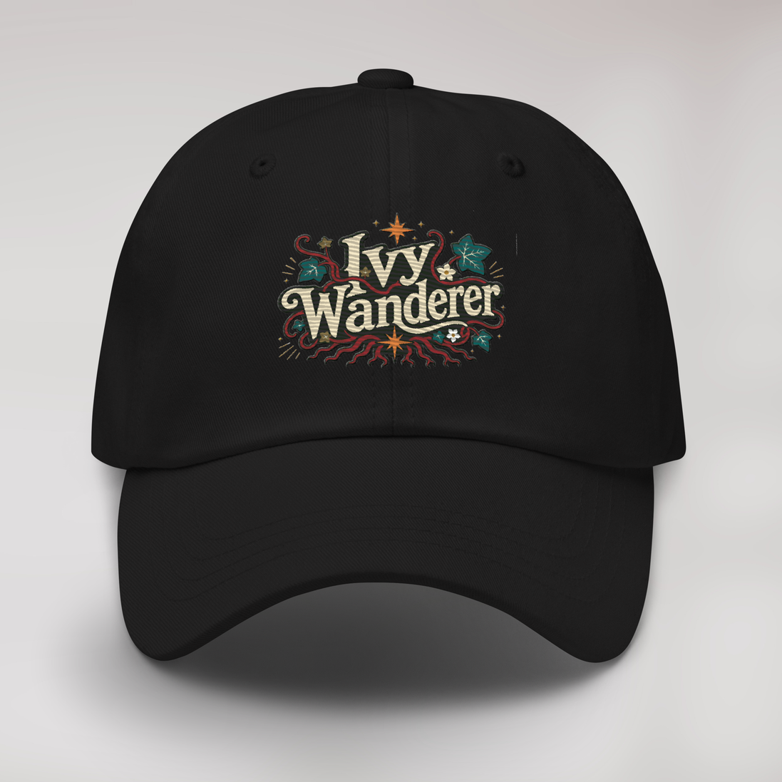 Ivy Wanderer Cap Retro – Farbe Schwarz – Ansicht 1