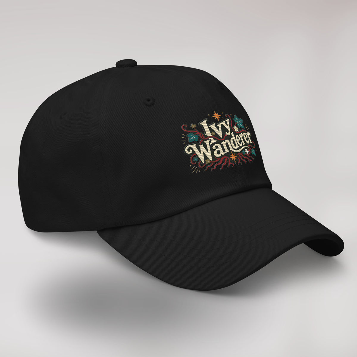 Ivy Wanderer Cap Retro – Farbe Schwarz – Ansicht 3