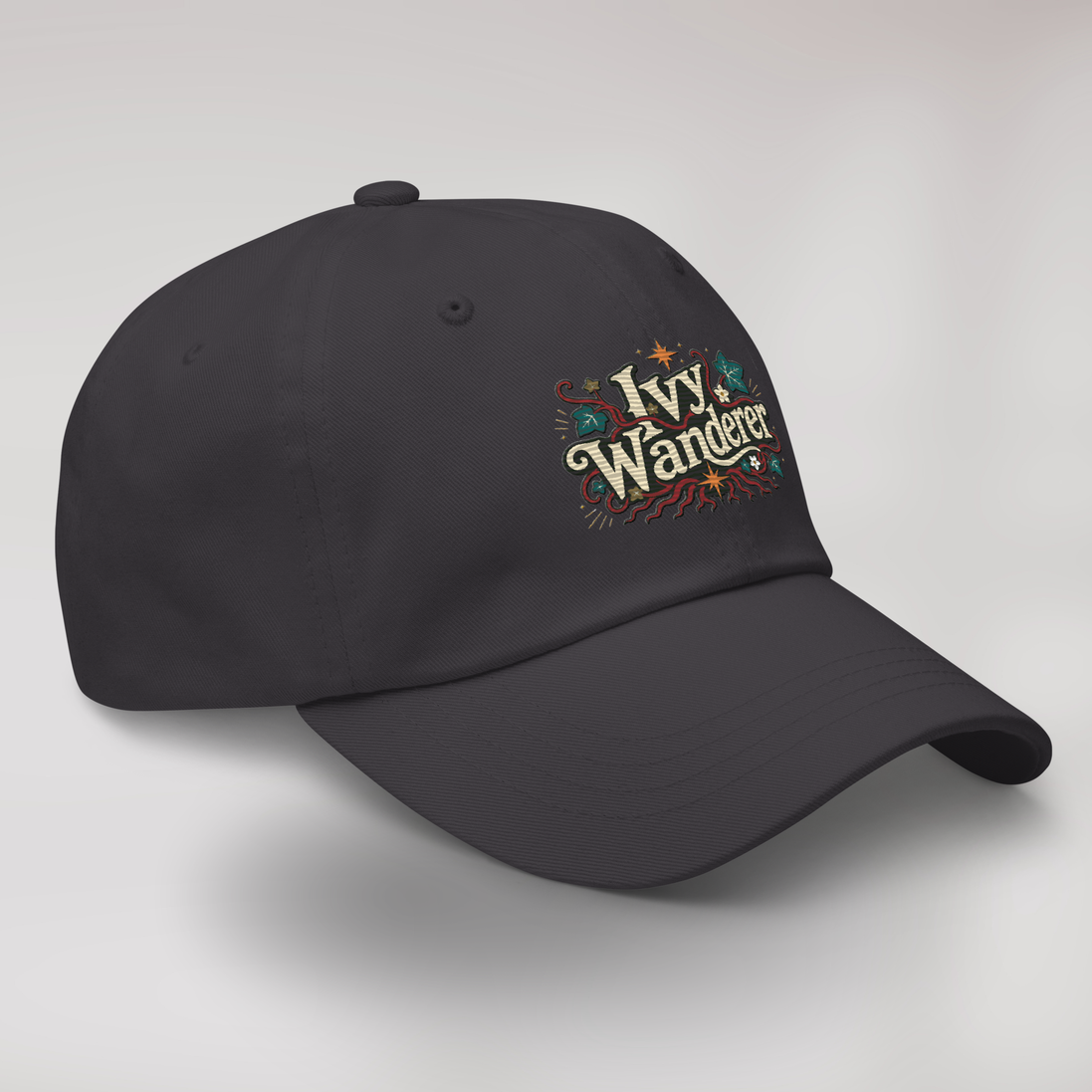 Ivy Wanderer Cap Retro – Farbe Dunkelgrau – Ansicht 3