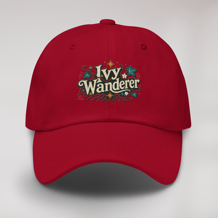 Ivy Wanderer Cap Retro – Farbe Cranberry – Ansicht 1