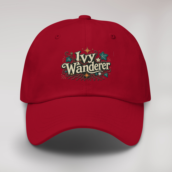 Ivy Wanderer Cap Retro – Farbe Cranberry – Ansicht 1