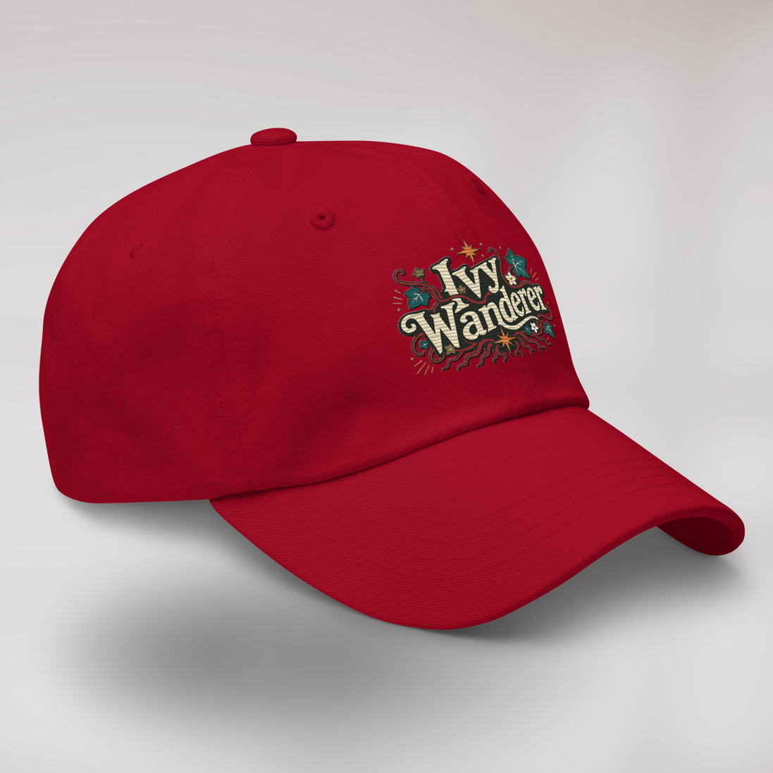 Ivy Wanderer Cap Retro – Farbe Cranberry – Ansicht 3