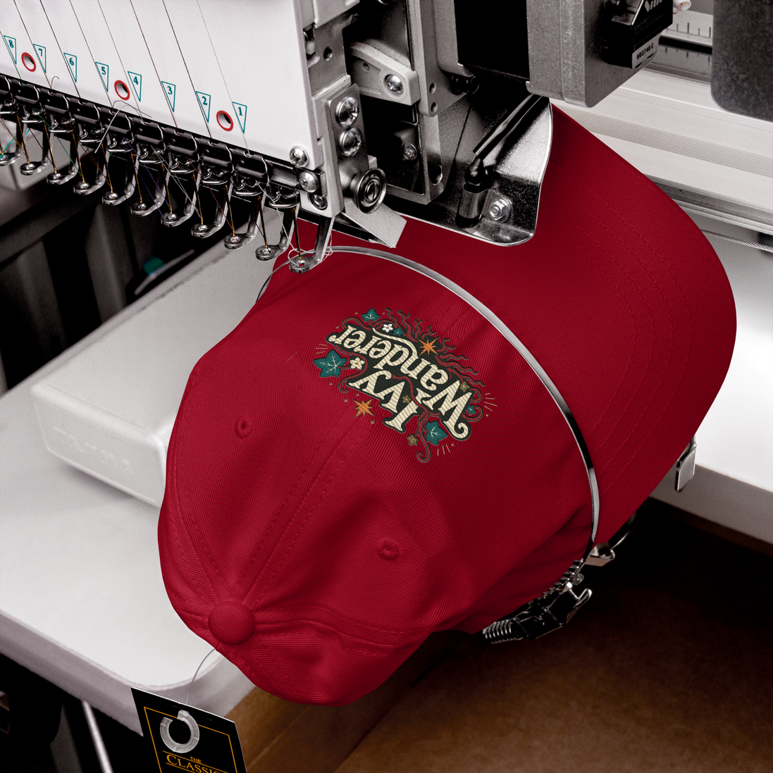 Ivy Wanderer Cap Retro – Farbe Cranberry – Ansicht 5